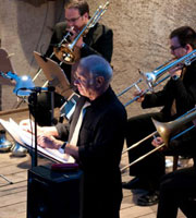 „Versuchungen“ mit Posaunenquartett SonORO und Luis Benedikter